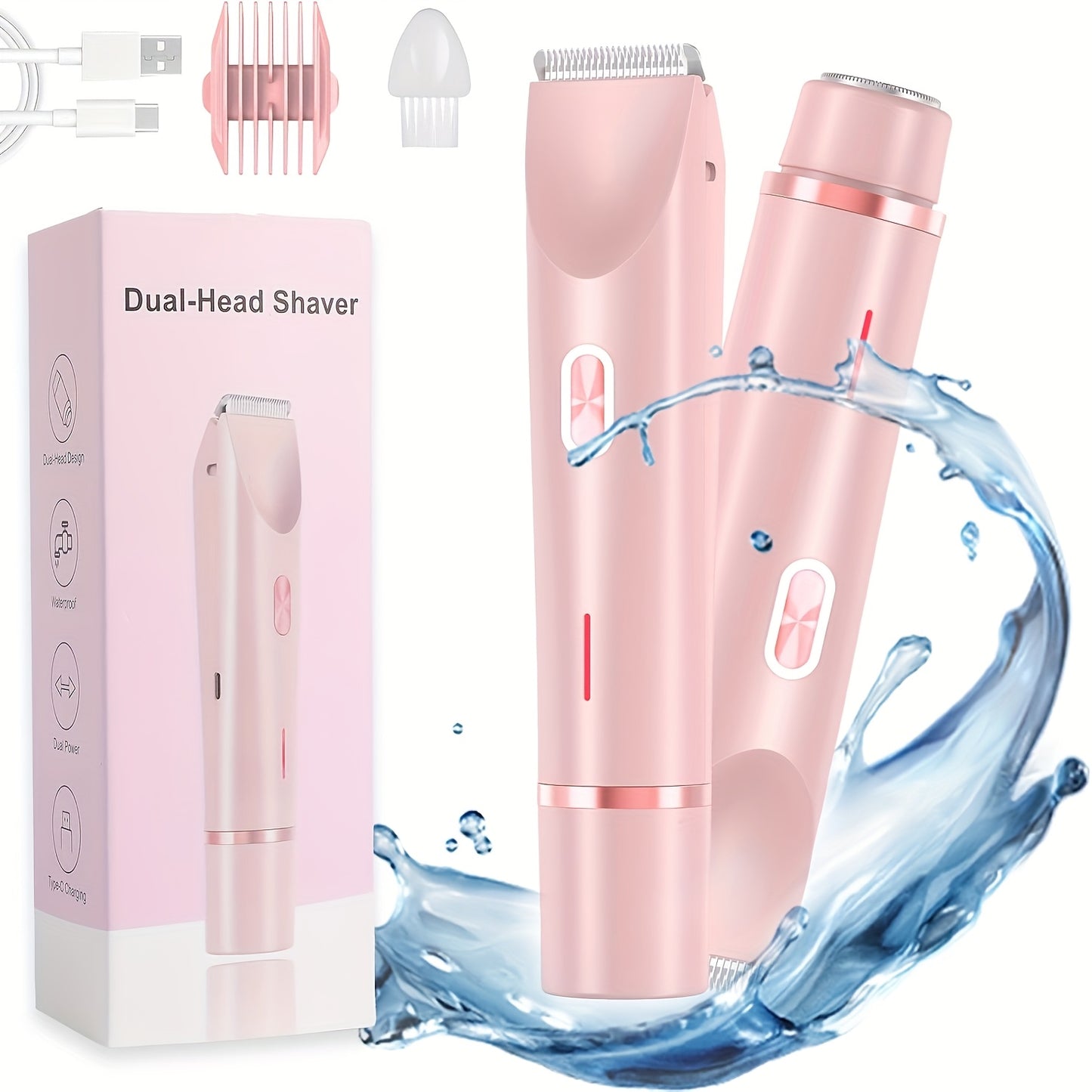 Rasuradora Eléctrica para Mujer 3 en 1