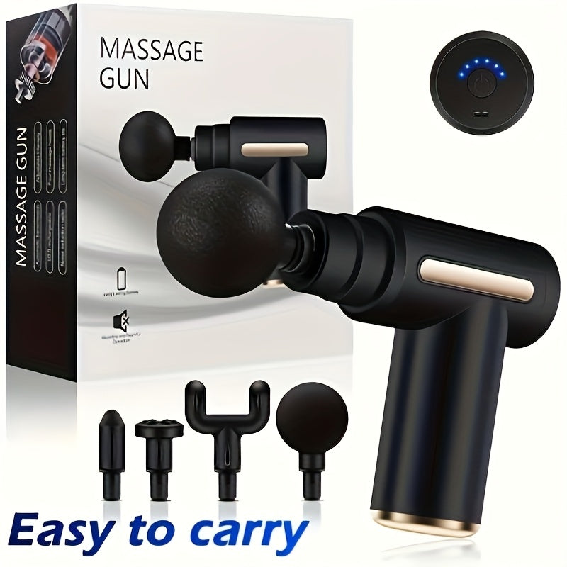 Pistola de Masaje Portátil Recargable para Tejidos Profundos