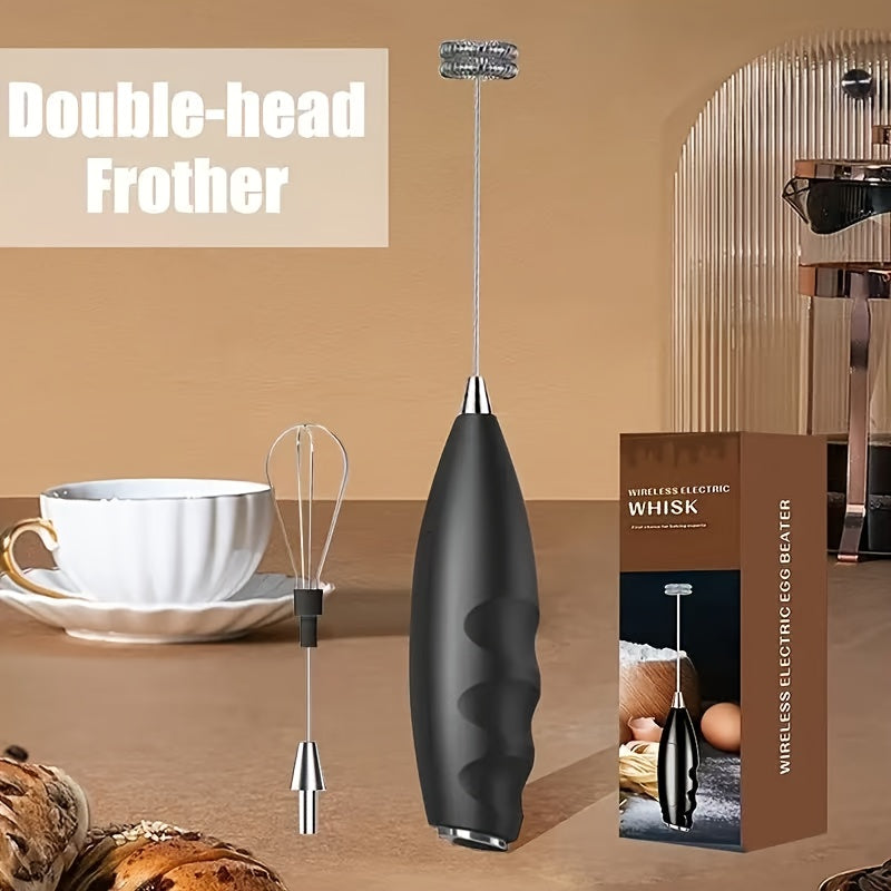 Batidor Eléctrico Mini de Mano para Espuma y Crema