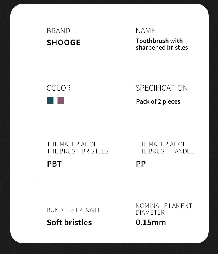 Cepillos de Dientes Adultos 3 Lados con Raspador de Lengua