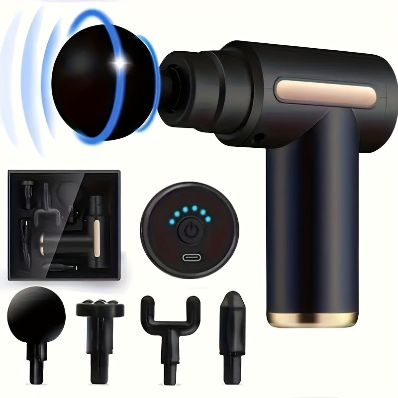 Pistola de Masaje Portátil Recargable para Tejidos Profundos