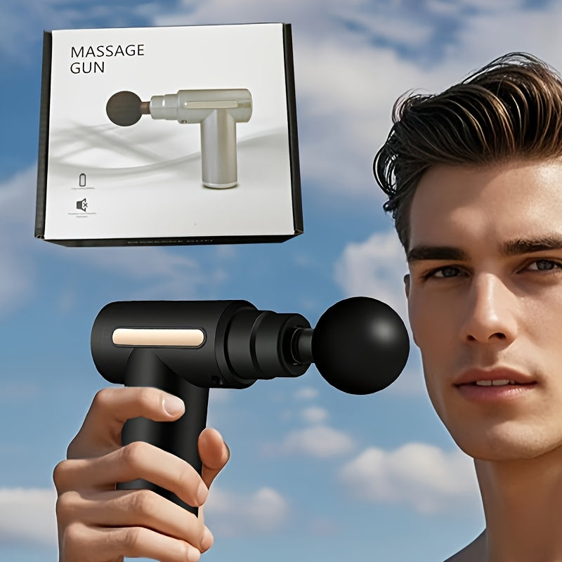 Pistola de Masaje Portátil Recargable para Tejidos Profundos